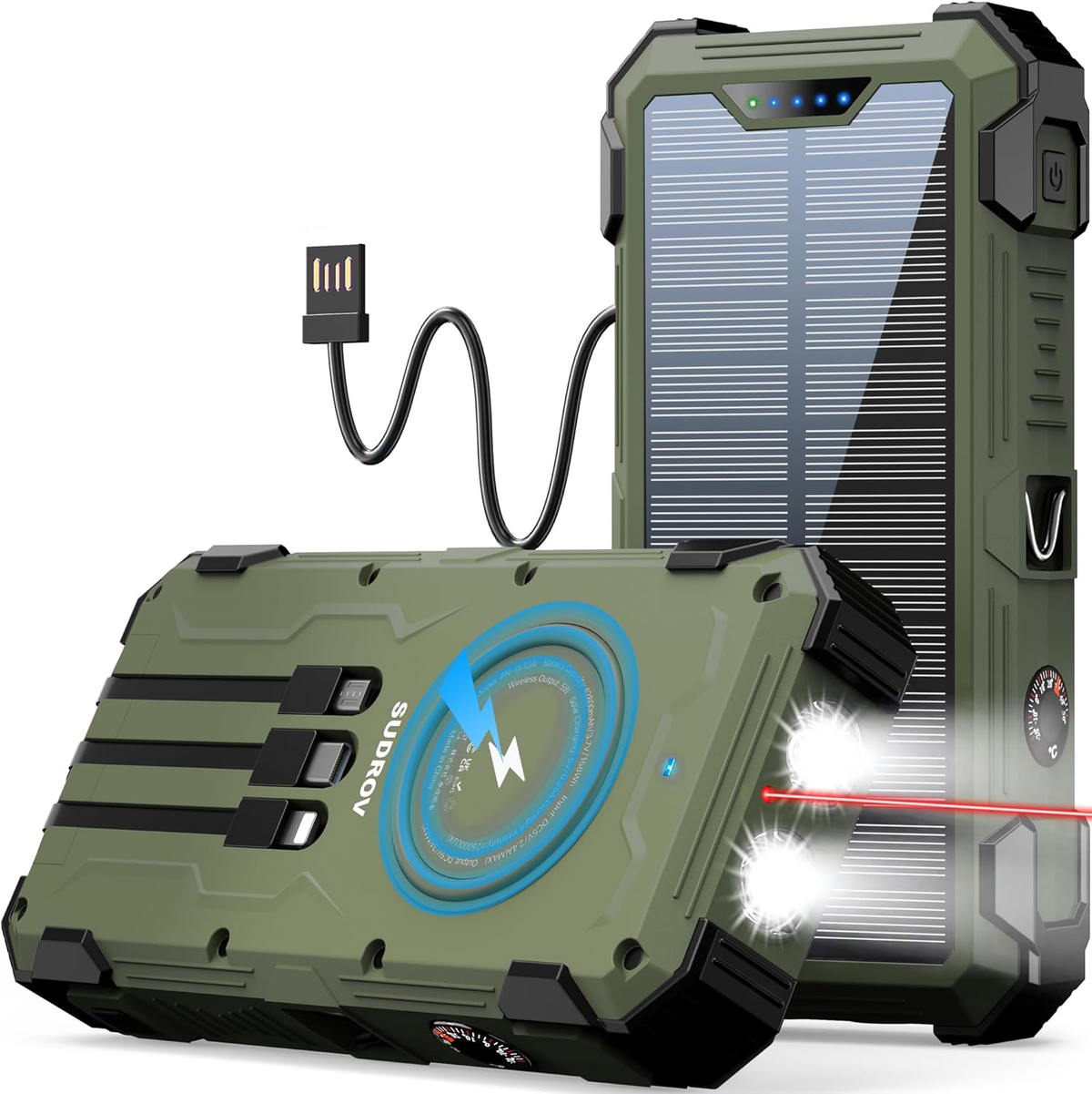 SUDROV Solar Power Bank
