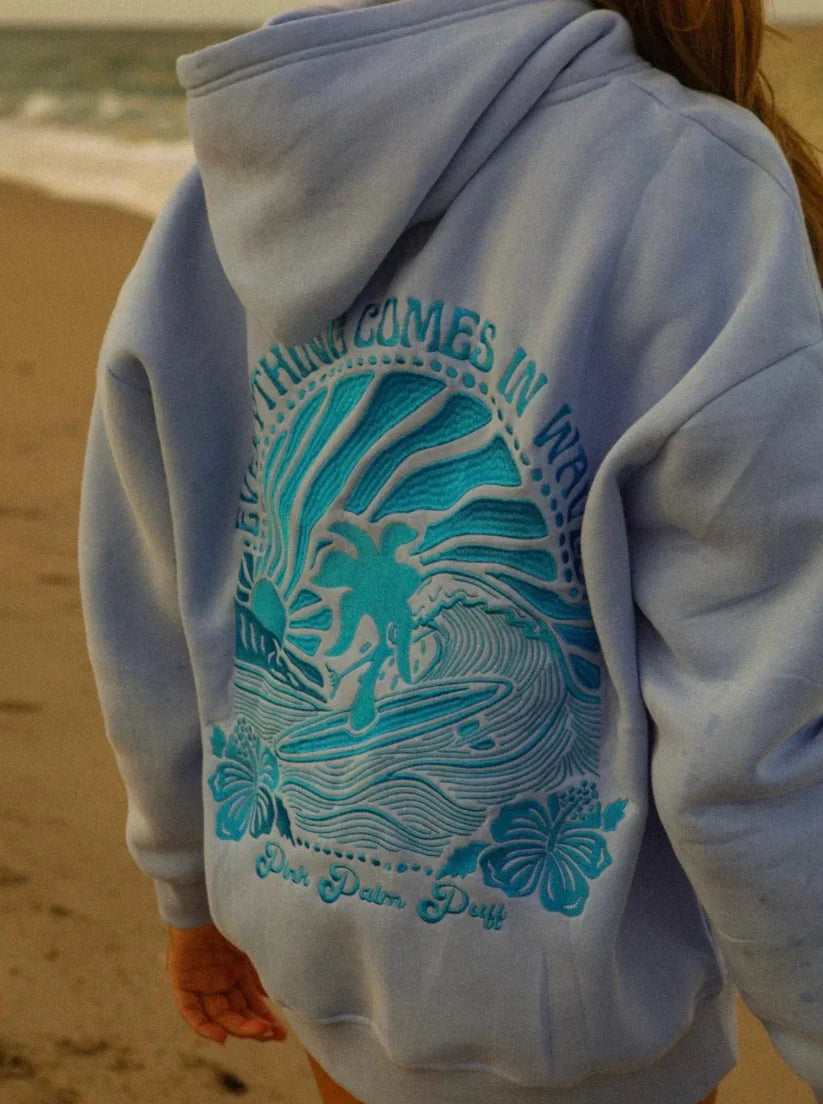 Sunset Waves Hoodie